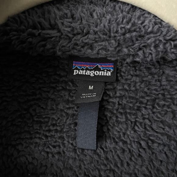 Patagonia Los Gatos Blue Gray 1/4 Zip Fleece Pullover - Picture 4 of 7